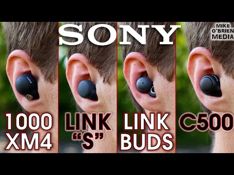 Which Sony Earbuds Are Best? || LinkBuds S vs. WF-1000XM4 vs. LinkBuds vs. WF-C500