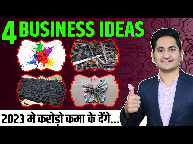4 Best Business Ideas 2023 🔥🔥 New Business Idea 2023, Small Business Idea, Low Investment Startup
