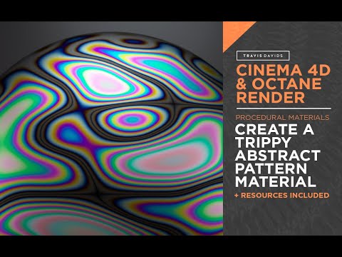 Cinema 4D & Octane Render - Create Procedural Materials