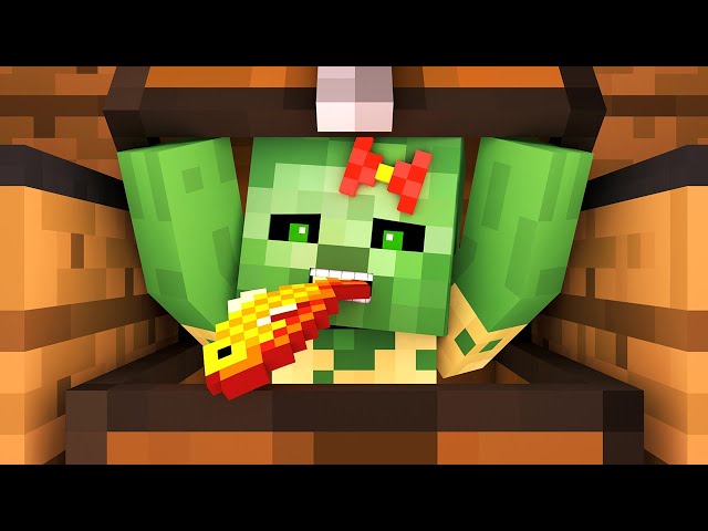 Zombie vs Villager Life 8 - Alien Being Minecraft Animation