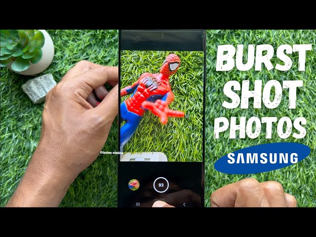 How To Take Burst Shot Photos On Samsung Galaxy S24 Ultra