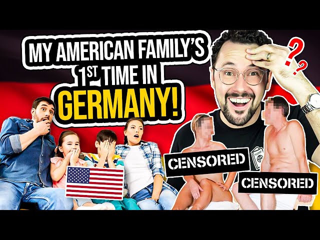 My American Family's First Time In Germany 🇩🇪 - What Shocked Them The Most??