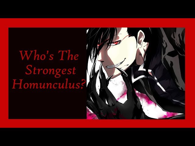 Ranking The Homunculi from Weakest to Strongest (Fullmetal Alchemist Brotherhood)