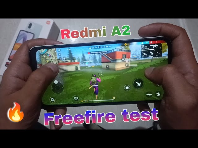 Redmi A2 freefire test | mediatek helio g36 | gaming test