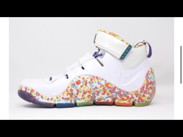 Nike LeBron James 4 Fruity Pebbles Sneakers Colorway Retail Price $250 Sneakerhead News 2024