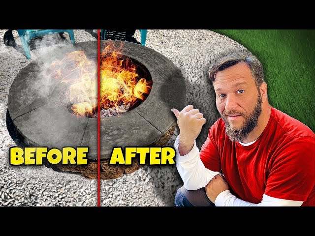 The DIY Smokeless Fire Pit Everyone Is Copying