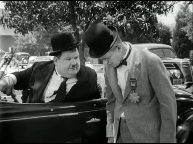 Lachen Sie mit Stan & Ollie - Klotzköpfe & Die brennende Nachbarin Restauriert Laurel & Hardy