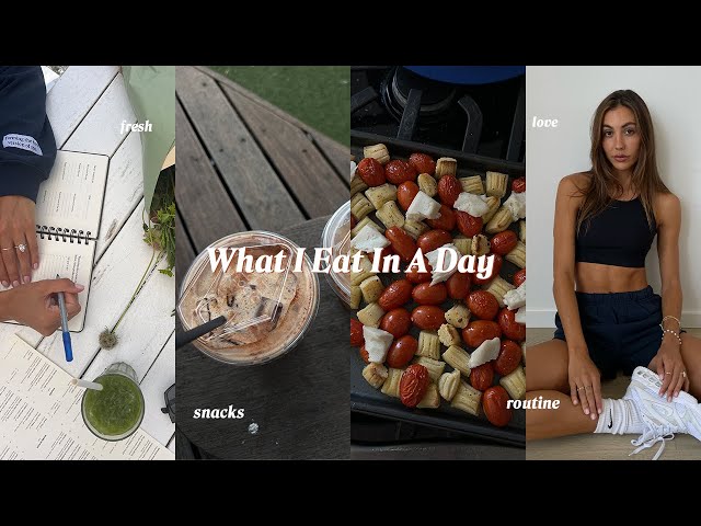 Realistic what I eat in a day / 25min meals / Favorite quick recipes