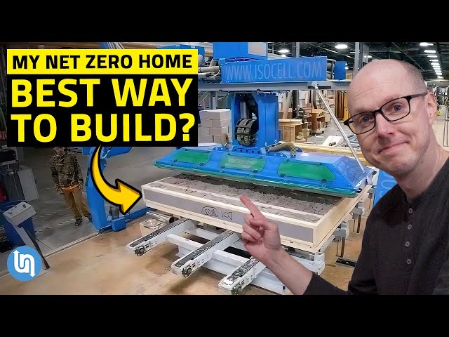 The Simple Genius of a Prefabricated House - My Net Zero Home Build