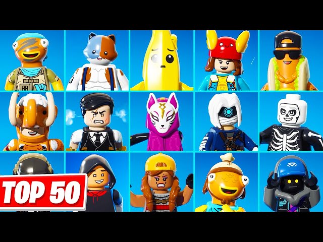 TOP 50 LEGO® FORTNITE DANCES LOOKS BETTER WITH THESE SKINS