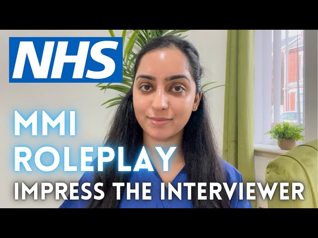 Roleplay MMI Stations: How To Impress Your Interviewer | Medical School Interviews 2023