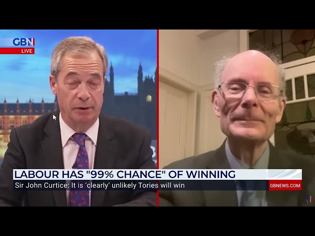 John Curtice on Nigel Farage: Labour are 99% chance of being next government