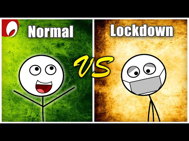 When a gamer is quarantined vs normal (Gamer stuck at home)
