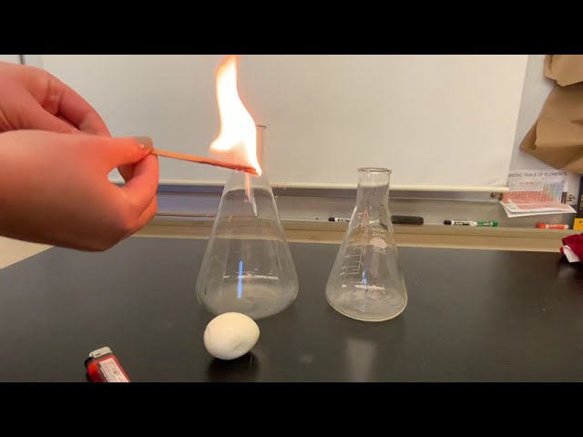 Egg in a Bottle - Combined Gas Law Demo