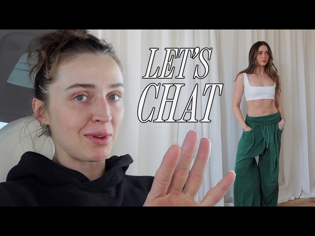 we need to have a chat 🫶🏻 + activewear haul + weekly vlog