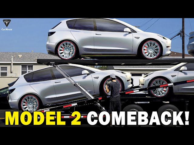 It Happened! Elon Musk Confirmed Model 2 Tesla NOT Cancelled, LEAK New Production Line & Launch Time