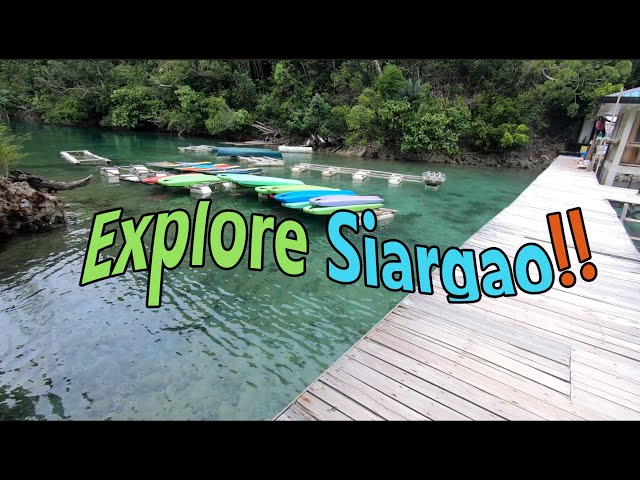 Explore in Siargao Island Philippines