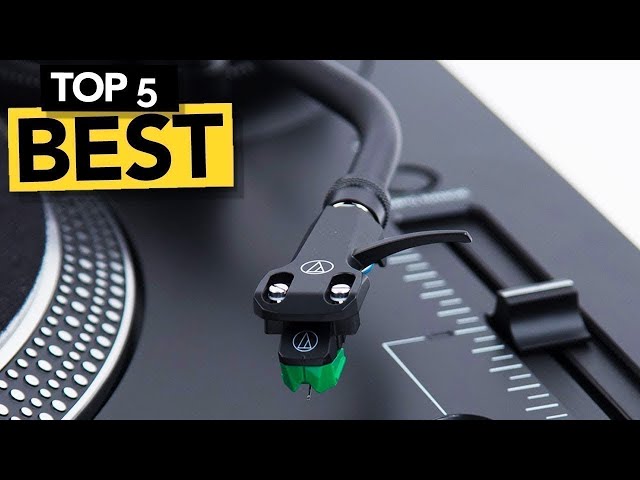 ✅ TOP 5 Best Turntable you can buy NOW | Record players