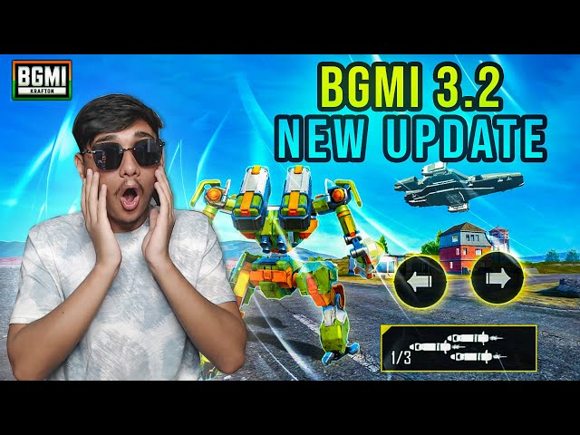 BGMI 3.2 NEW UPDATE IS HERE | BGMI NEW UPDATE 3.2 RELEASE DATE | BGMI 3.2 ALL FEATURES LIONxGAMING