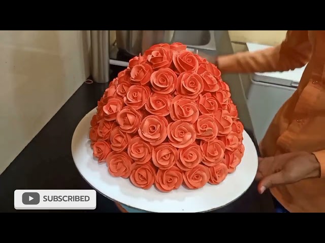 Flower Doll Cake | फ्लावर डॉल केक डिजाइन | Doll Cake | How To Make A Doll Cake Design