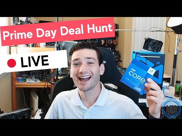 TOP Prime Day 2023 PC and Tech Deals! (DEAL HUNT LIVE) #amazon