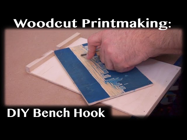 Woodblock Printmaking Basics: 5 - Bench Hook (for Linocut too)