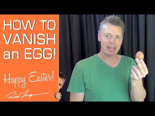 How to VANISH an Egg!