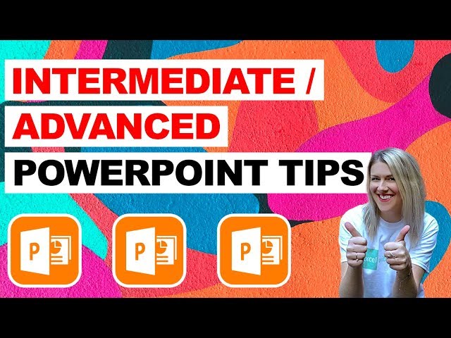 Microsoft Powerpoint - Intermediate/Advanced Tips and Tricks for Better Presentations