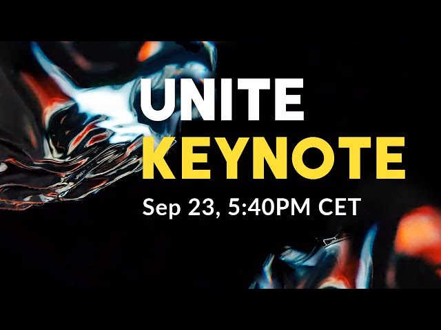 Unite Copenhagen 2019 Keynote on all the new Features!