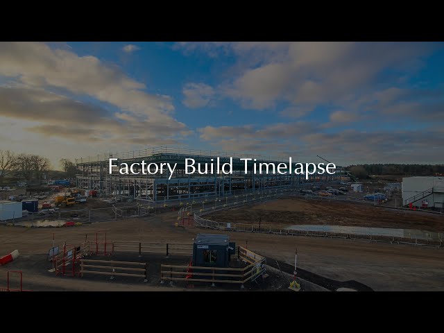 Building the new Aston Martin Cognizant F1 Team Factory | Timelapse