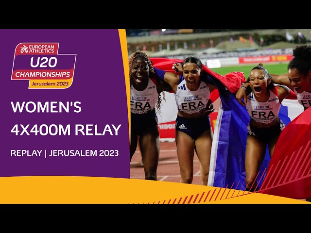 Incredible last leg! 🔥 Women's 4x400m final | Jerusalem 2023