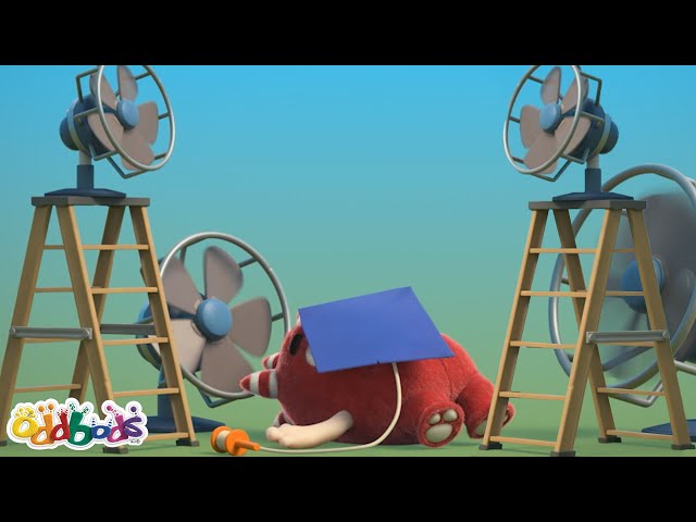 Flying Kites! | Oddbods | Learn ABC 123 | Fun Cartoons | Moonbug Kids