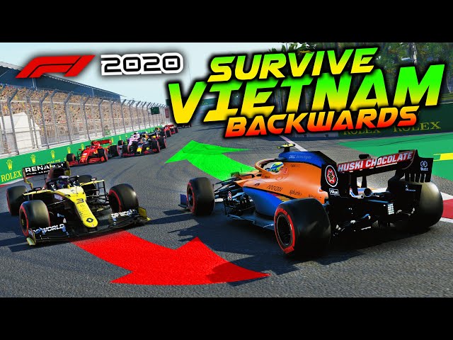 SURVIVE VIETNAM...BACKWARDS - F1 2020 Extreme Damage Game Mod (Hanoi)