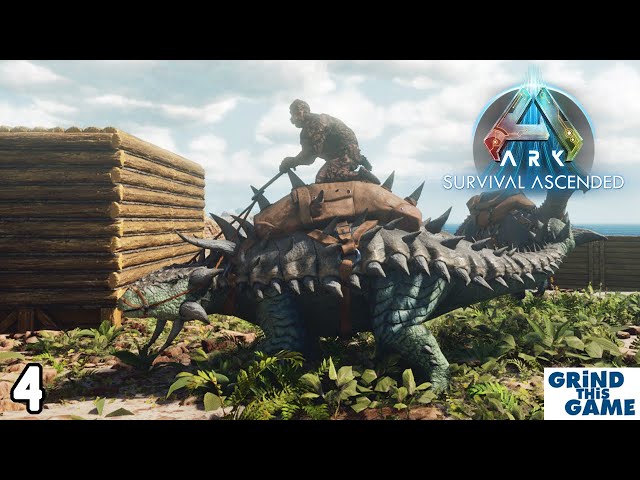 Taming My First Anky in ARK: Survival Ascended - Ep 4