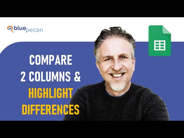 Compare Two Columns in Google Sheets and Highlight Differences Using Conditional Formatting