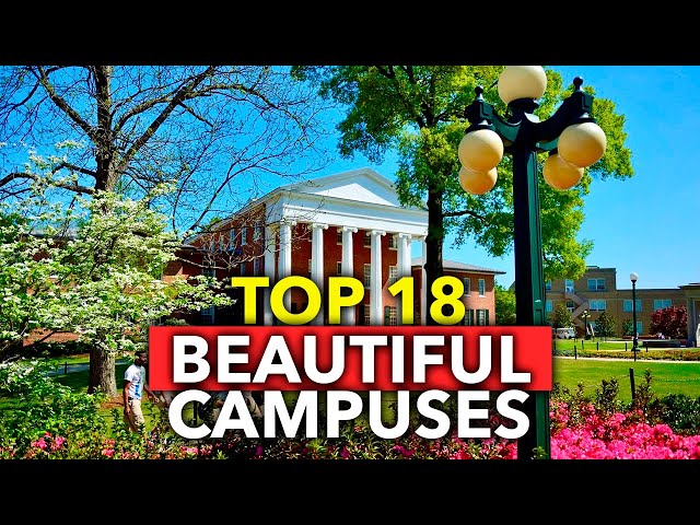 Top 18 Most Beautiful College Campuses in America