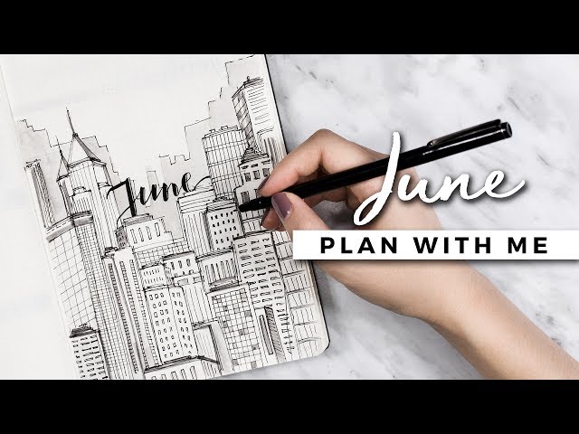 PLAN WITH ME | June 2017 Bullet Journal Setup