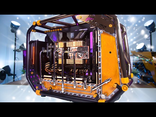 $11,500 ULTIMATE High End Water Cooled Gaming & EDITING PC Build | Threadripper