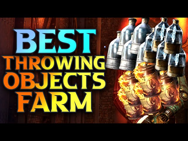 How To Get UNLIMITED Throwing Objects - BEST Carcass Body Fluid Farm In Lies Of P