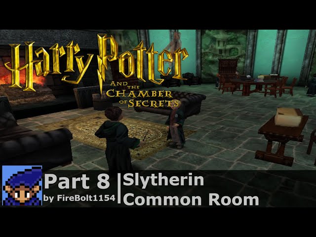 Slytherin Common Room | Harry Potter and the Chamber of Secrets | Part 8 | Let's Play on PC