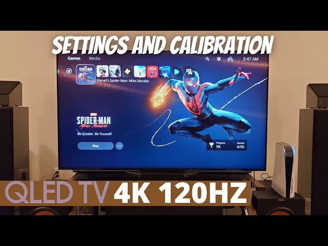 PS5 4K 120hz Settings and Calibration for Samsung QLED TV Q90T, Q80T, Q800T, Q850T, Q900T
