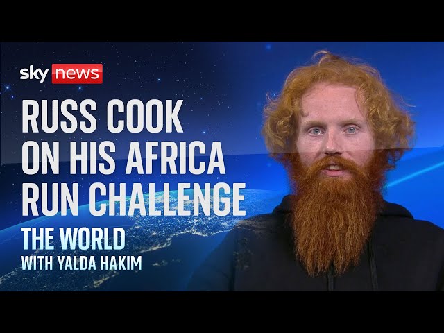 'Hardest Geezer' Russ Cook talks about his amazing run through Africa