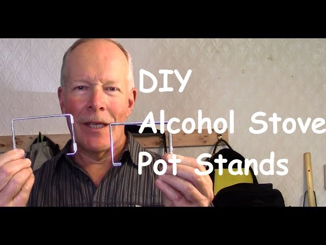 DIY Alcohol Stove Pot Stand