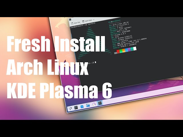 I'm Switching to ARCH + KDE Plasma 6...