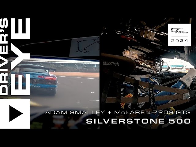 DRIVER'S EYE | Silverstone 500 | 2024 British GT Championship