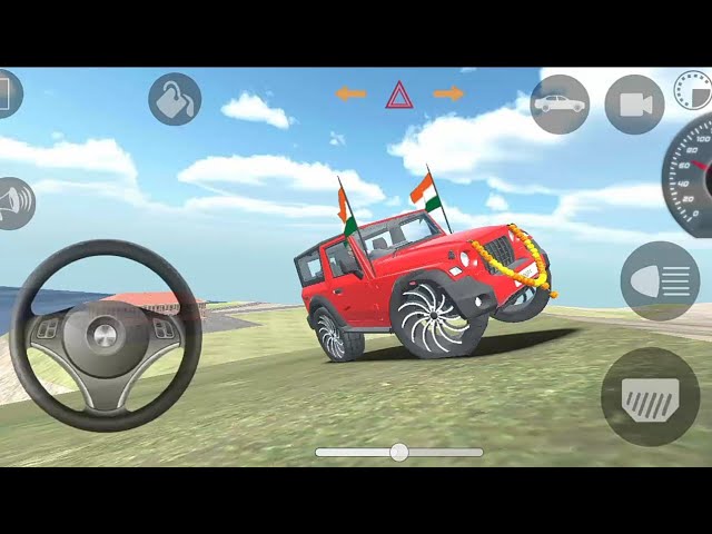 Dollar Song New Update Mahindra Red Thar || Indian car simulator 3d || Android Gameplay