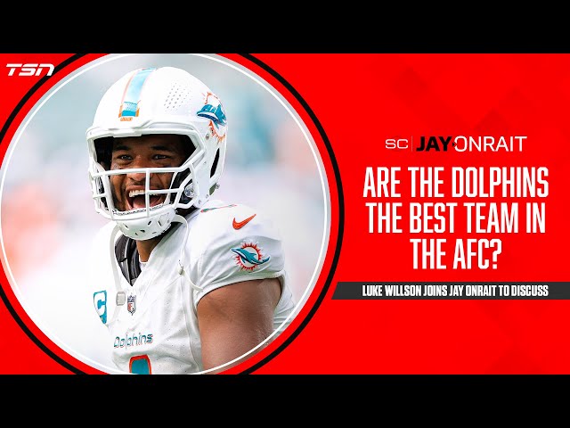 Are the Dolphins the best team in the AFC?