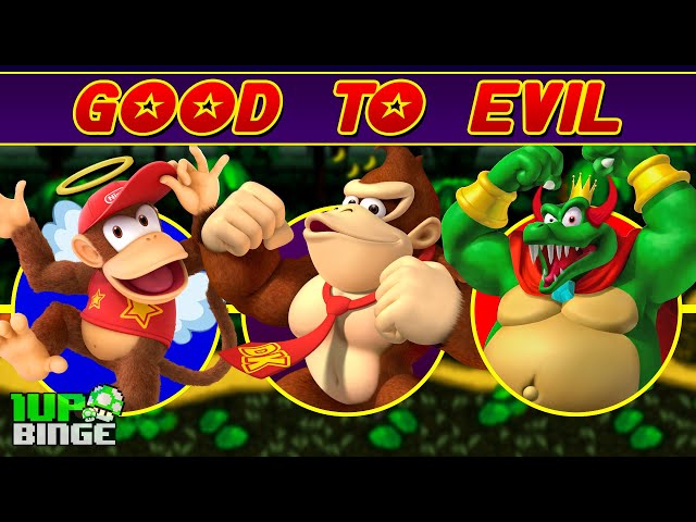 Donkey Kong Characters: Good to Evil 🍌