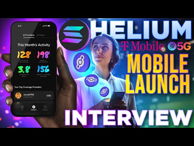 Helium Mobile Service Launches on Solana! 📱 Helium Foundation CEO INTERVIEW