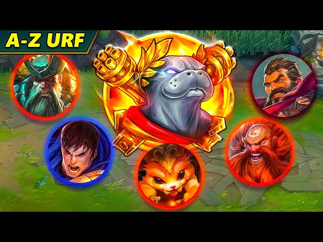 *A-Z URF EPISODE 8* Trying EVERY CHAMP in NEW URF